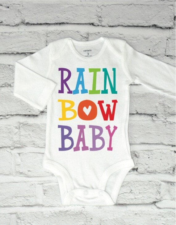 rainbow baby clothes newborn