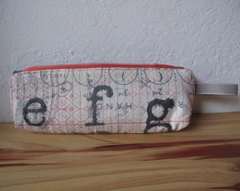 Typewriter Motif Tool Bags/Pencil Cases