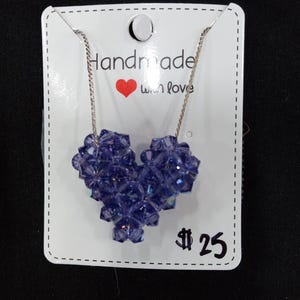Swarovski Crystal Heart Necklace