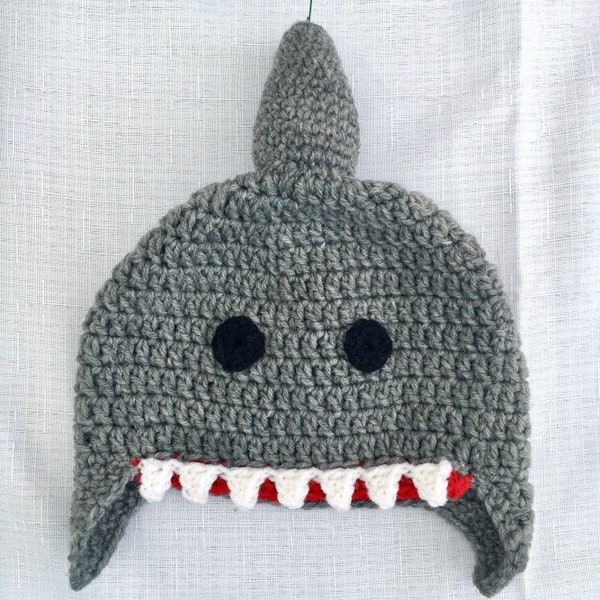Custom Shark Hat, Adult Shark Hat Children's Shark Hat, Shark Costume Hat, Gifts for Shark Lovers, Shark Fans, Gifts for Everyone, Funny Hat