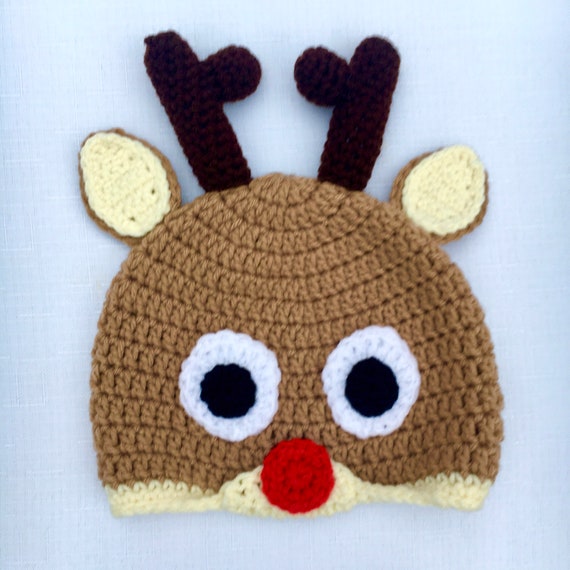 Reindeer Hat Adult Brown Reindeer Hat Adult Brown