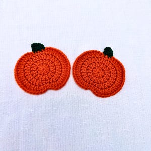 Pumpkin Coaster Crochet Pattern - PDF Digital Download - Fall Crochet Decor - Easy Beginner Pattern - Fall Coasters - Thanksgiving Decor