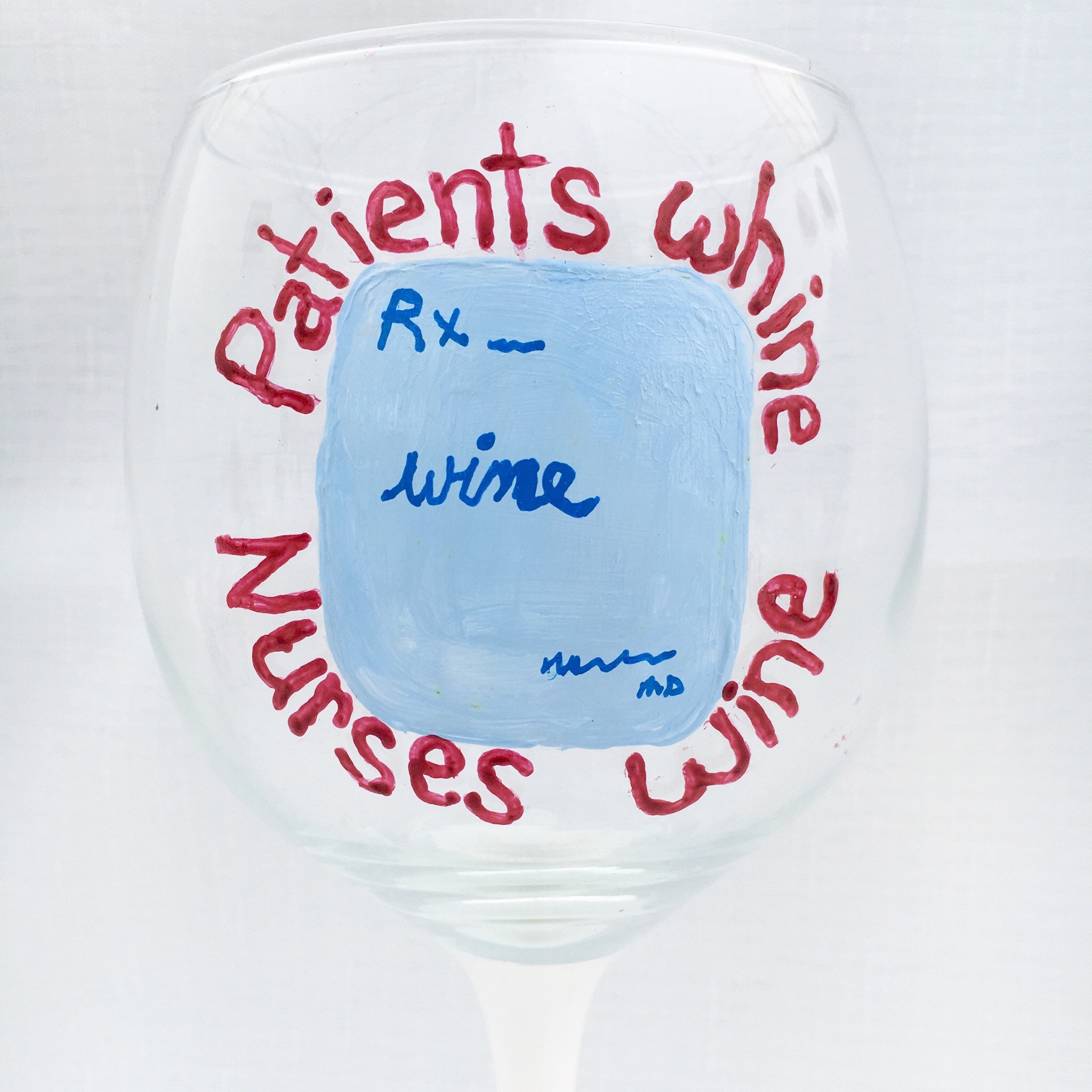 Nurses' Wine Glass Wine Glasses for Nurses Gifts for Etsy