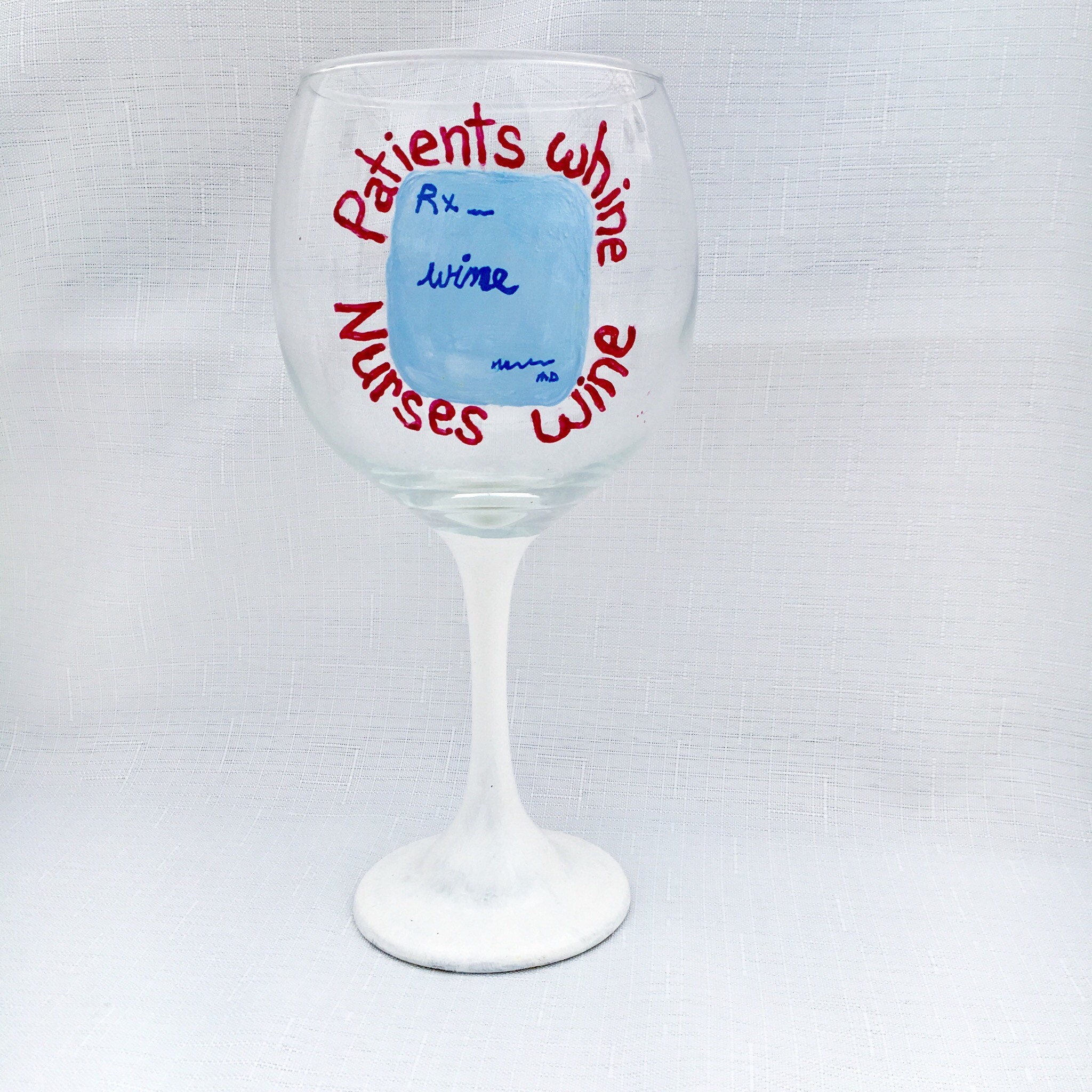 Nurses' Wine Glass Wine Glasses for Nurses Gifts for Etsy