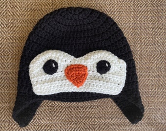 Custom Penguin Hat - Adult Penguin Hat - Children’s Penguin Hat - Penguin Fan Hat - Penguin Costume Hat - Penguin Halloween Costume