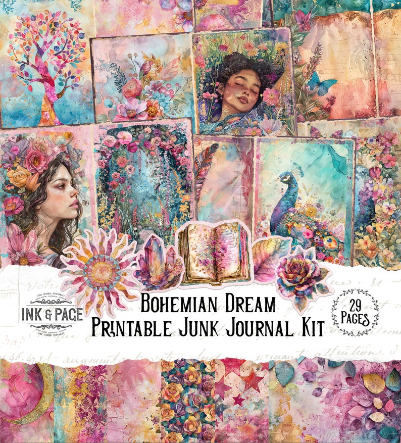 Bohemian Dream Junk Journal