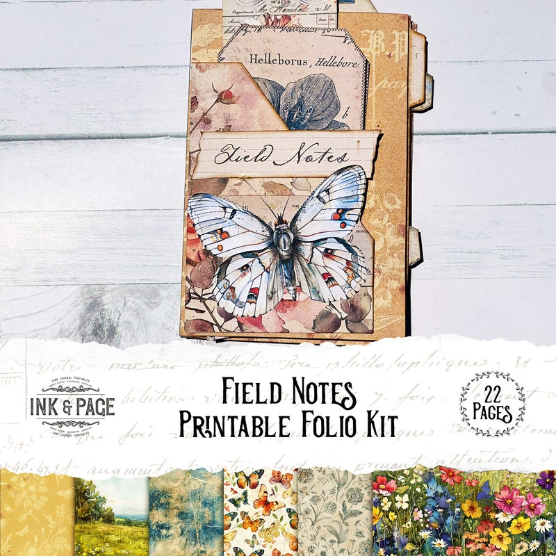 Garden Field Notebook - Etsy