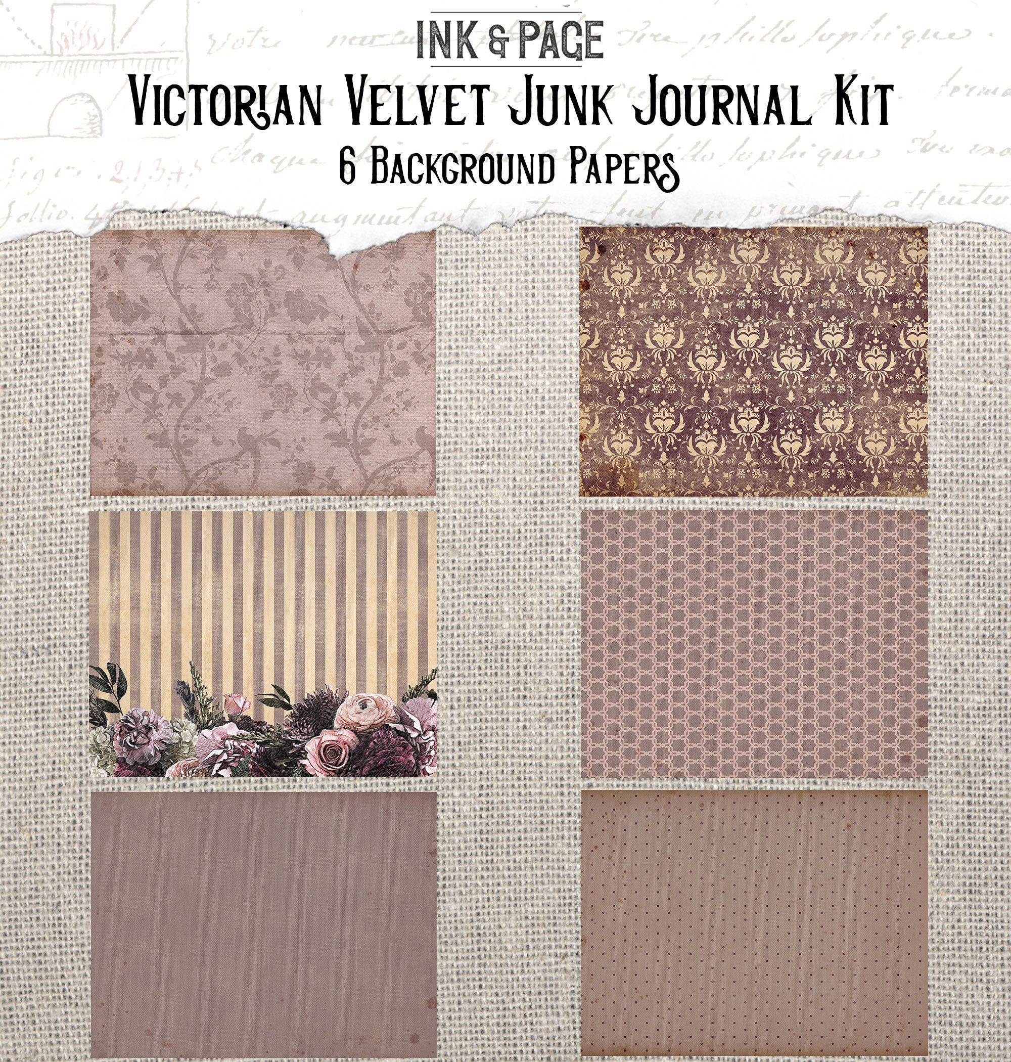 Victorian Junk Journal Printable Vintage Digital Download - Etsy