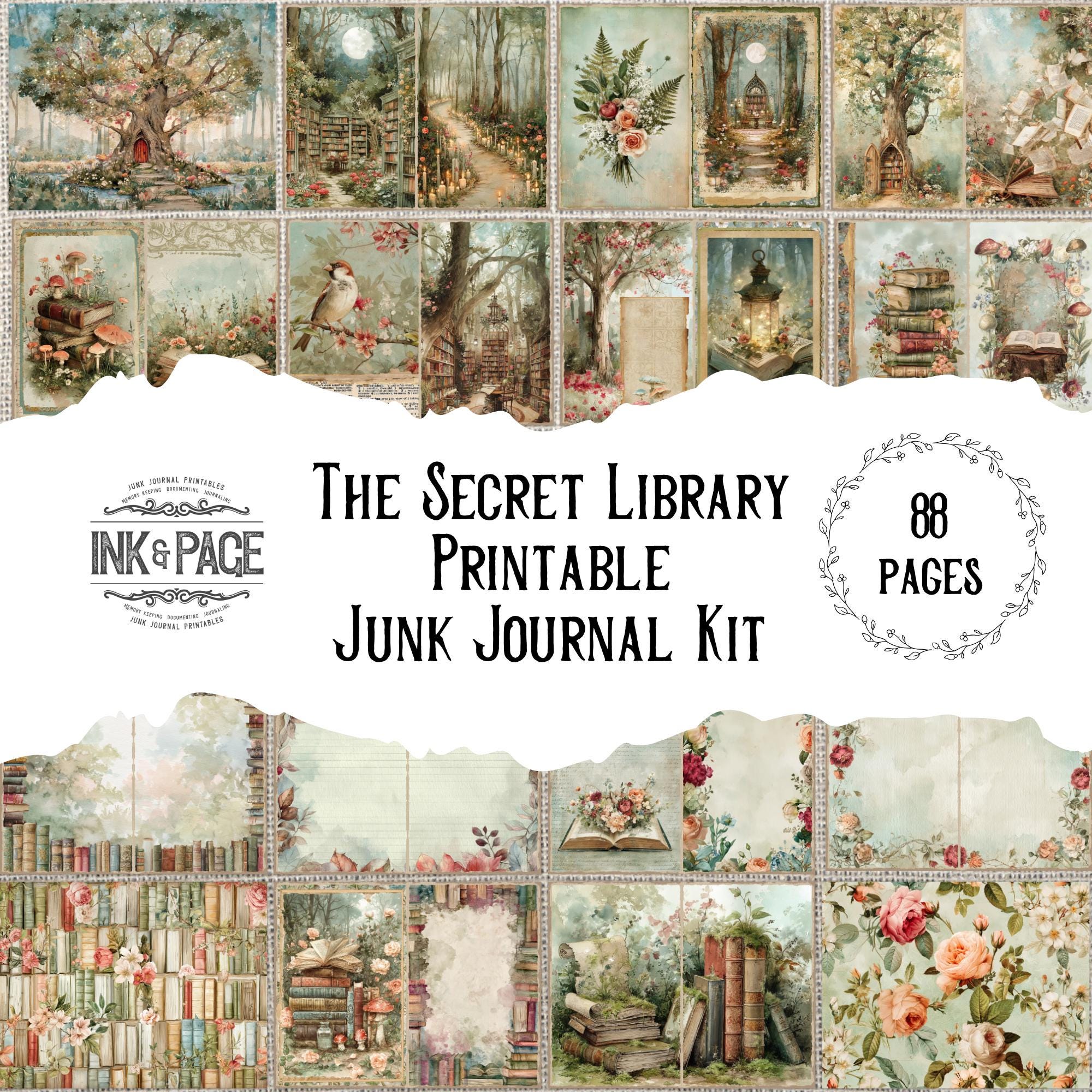 Junk Journal Kit - Etsy Canada