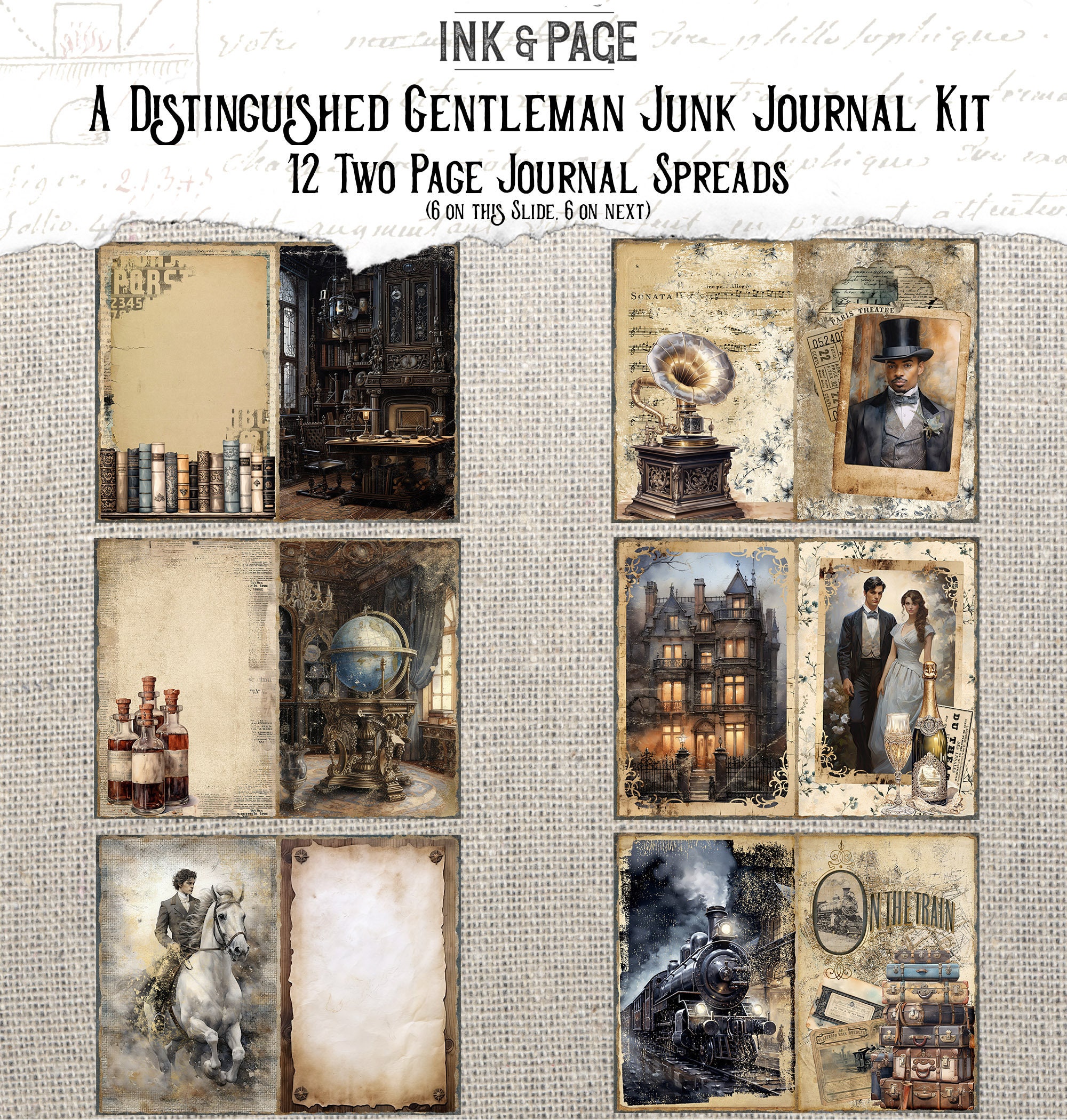 聖なるジャンクジャーナル　ヴィンテージ Vintage Junk Journal 