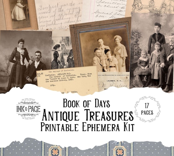 Book of Days Antique Treasures — Authentic Historical Ephemera & Vintage Photographs
