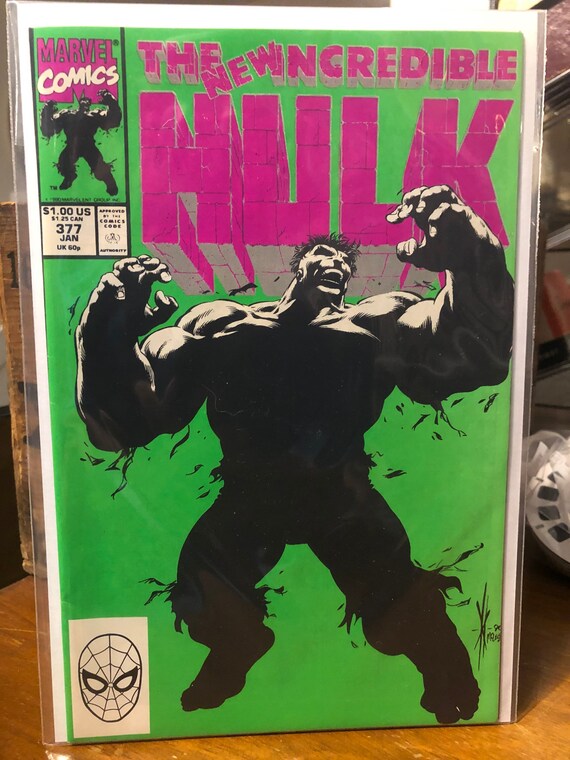 Incredible Hulk 377 Vf 1st Professor Appearance Comic Book Etsy