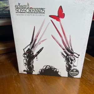 Edward Scissorhands Master Sculptor Figurine Loot Crate Exclusive NIB Johnny Depp