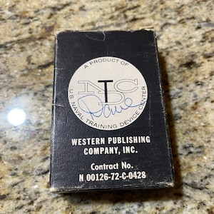 Vietnam era Navy Flags identification card deck