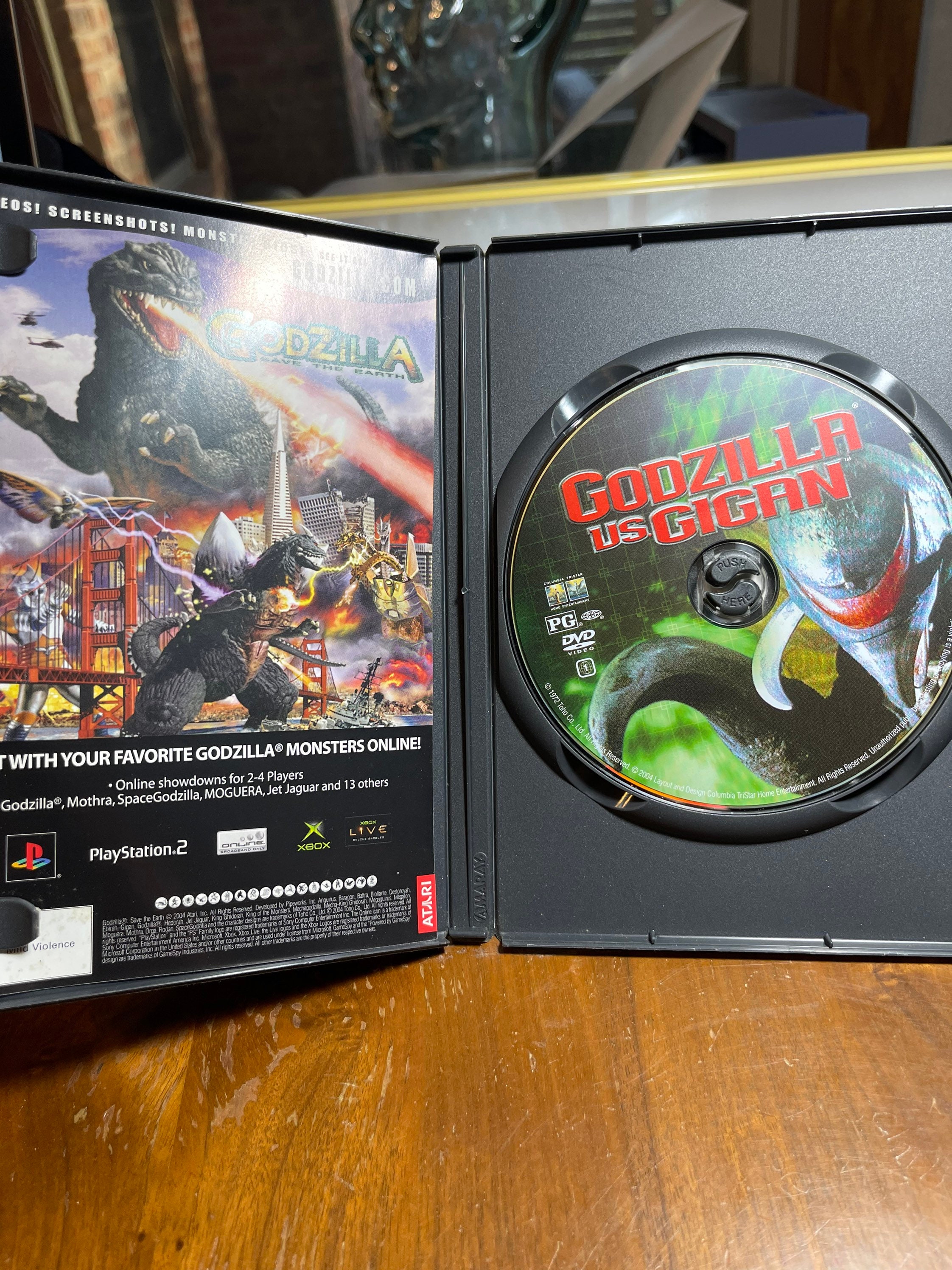 DVD Godzilla Vs Gigan 1972 Toho 50th Anniversary - Etsy Sweden