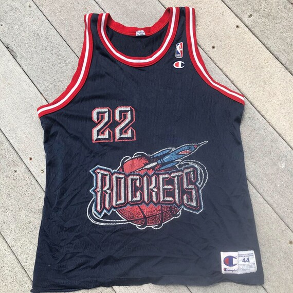 clyde drexler rockets jersey