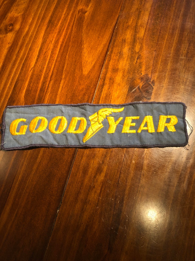 Vintage Goodyear Tires Patch 11 Etsy