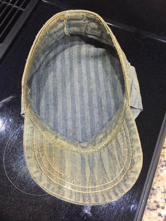 vintage denim hat