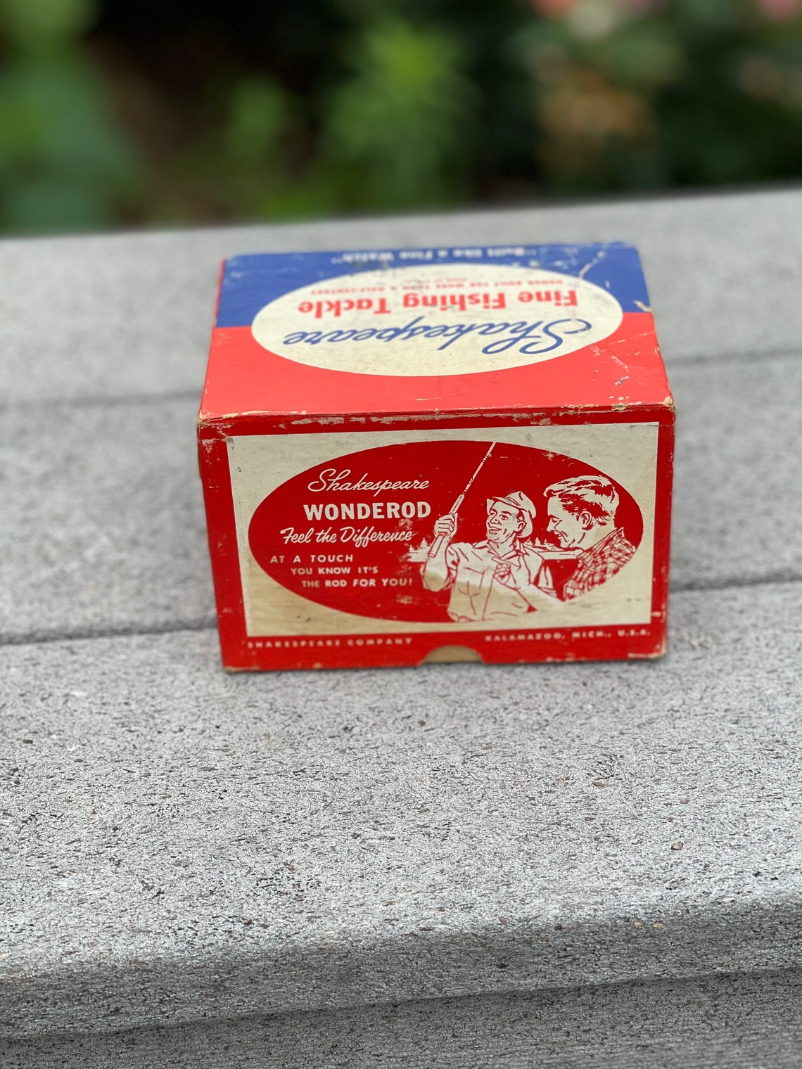 Vintage Shakespeare empty fishing reel box 1950s with Etsy