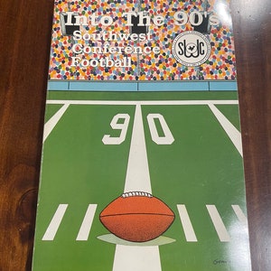 1990 SWC Football Roster & Record book media guide Southwest Conference