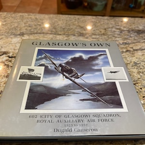 Glasgow’s Own book RAAF WWII 1st HC dj by Dugald Cameron