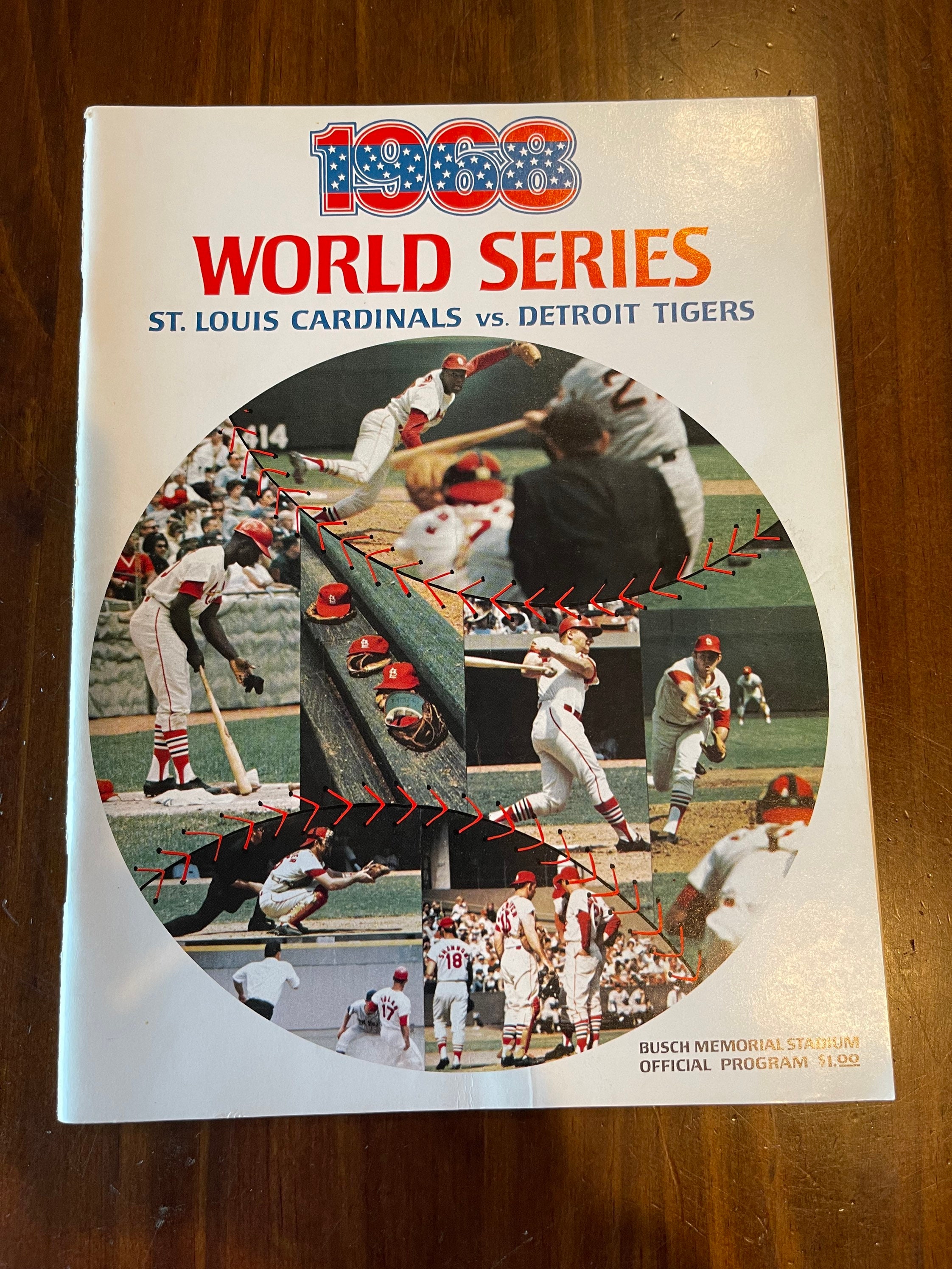 1934 World Series Commemorative Pin - Cardinals vs. Tigers