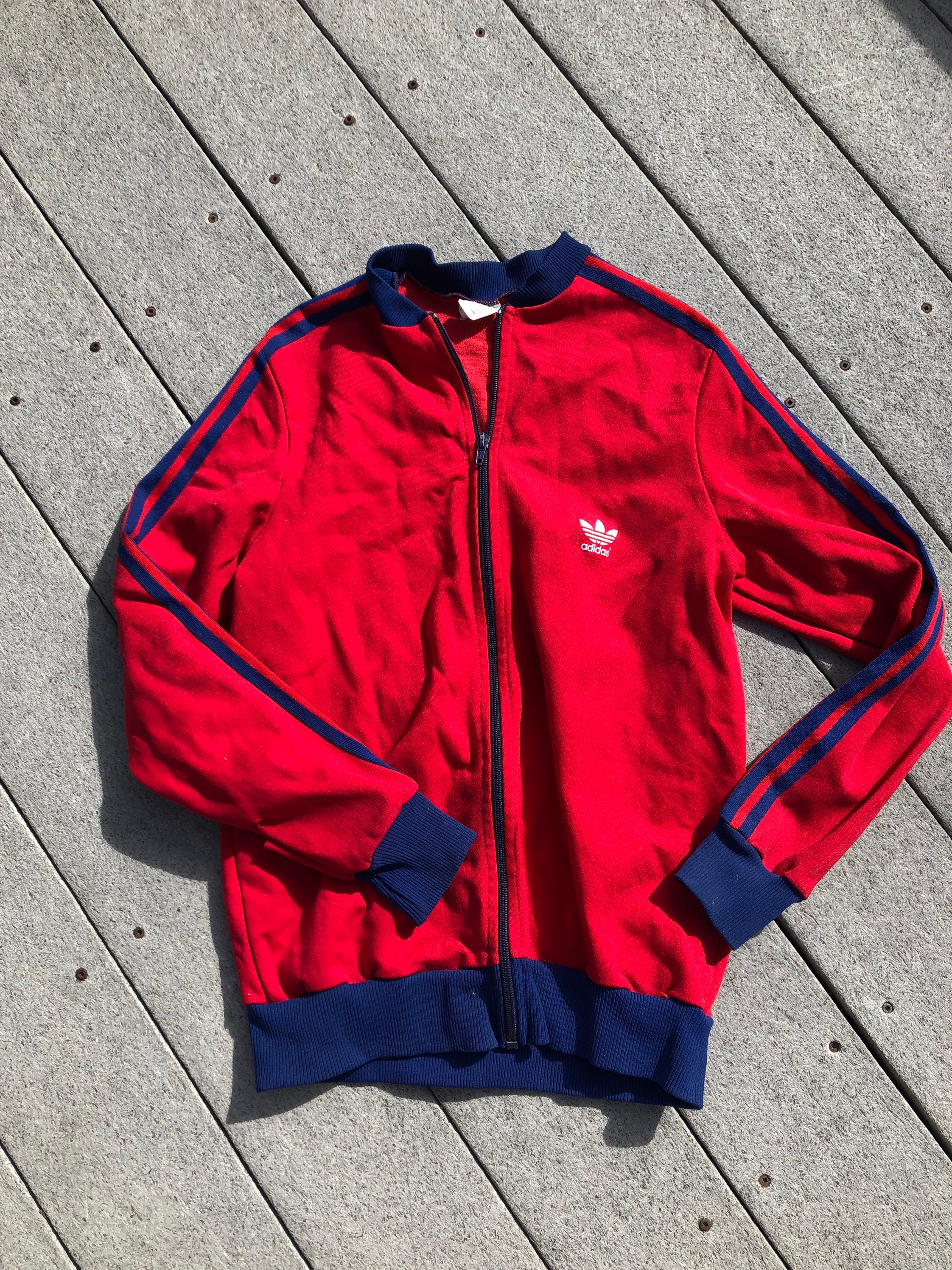 70s Adidas Jacket - Etsy