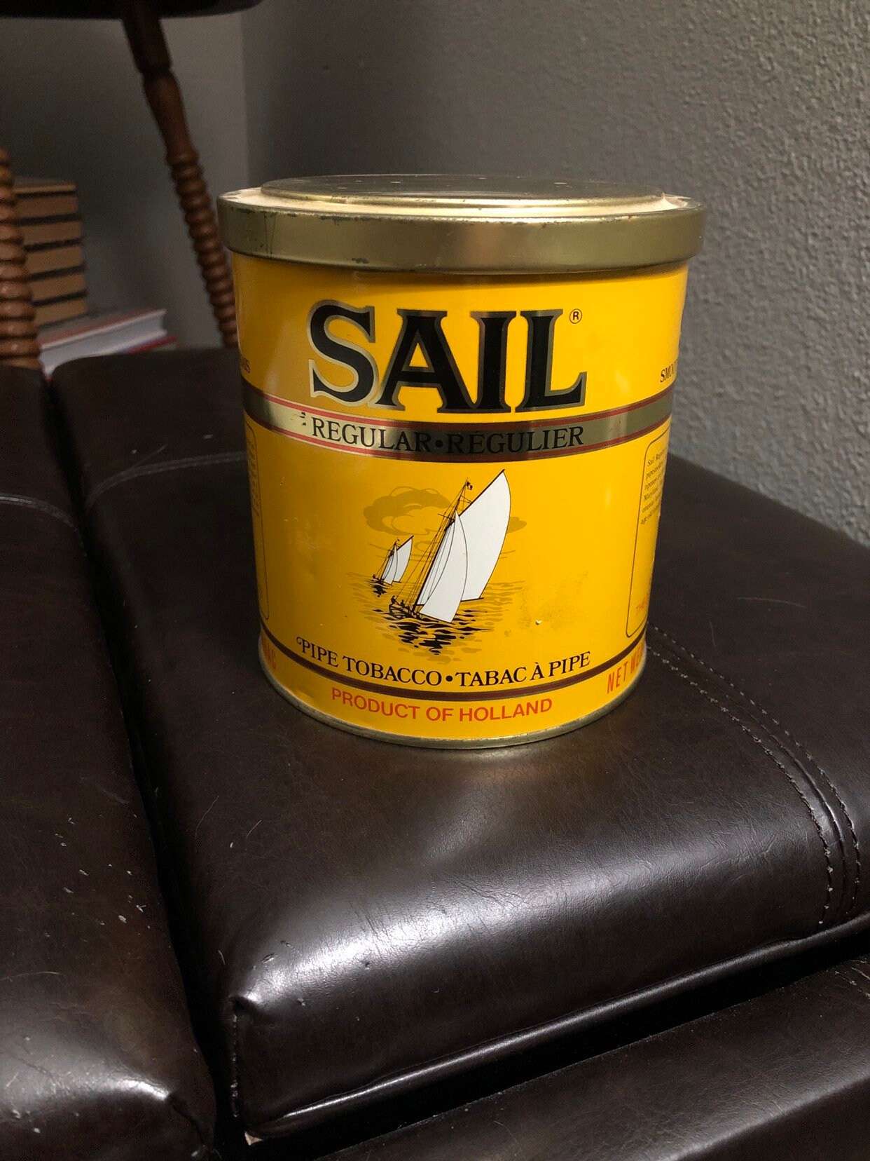 Sail Dutch Tobacco Tin 12oz Size Empty