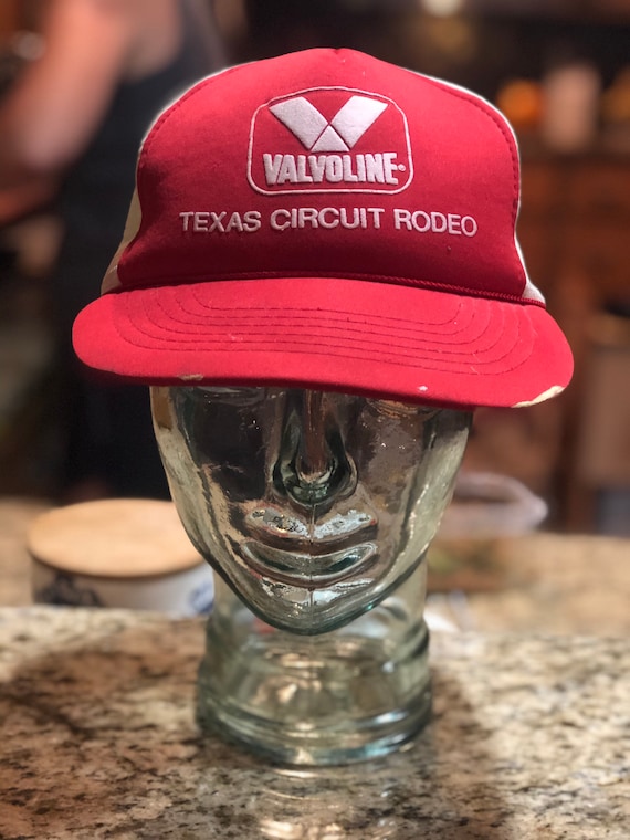 1980’s's Valvoline Texas Circuit Rodeo trucker sna