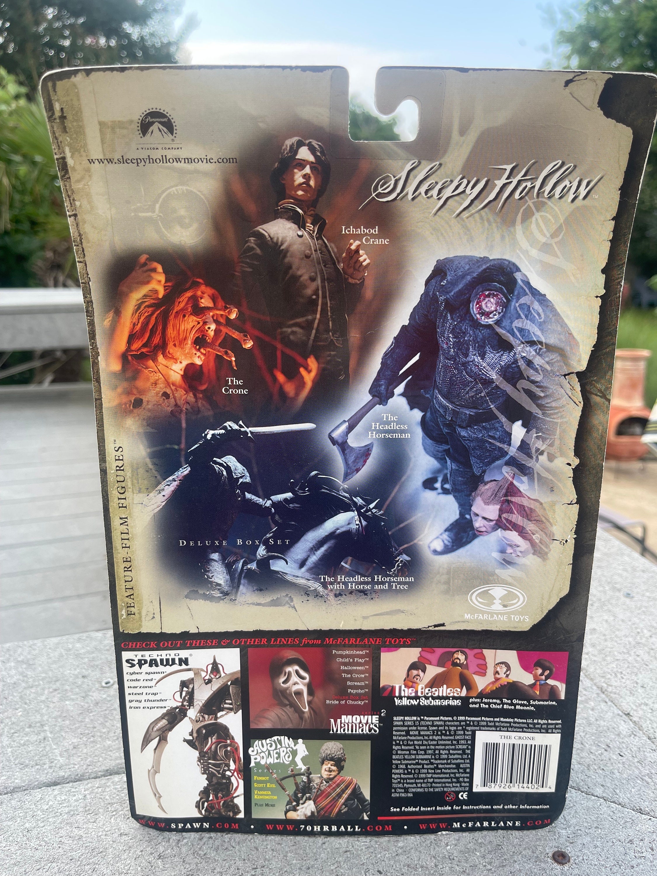 The Crone Witch Sleepy Hollow Action Figure Mcfarlane Toys Tim