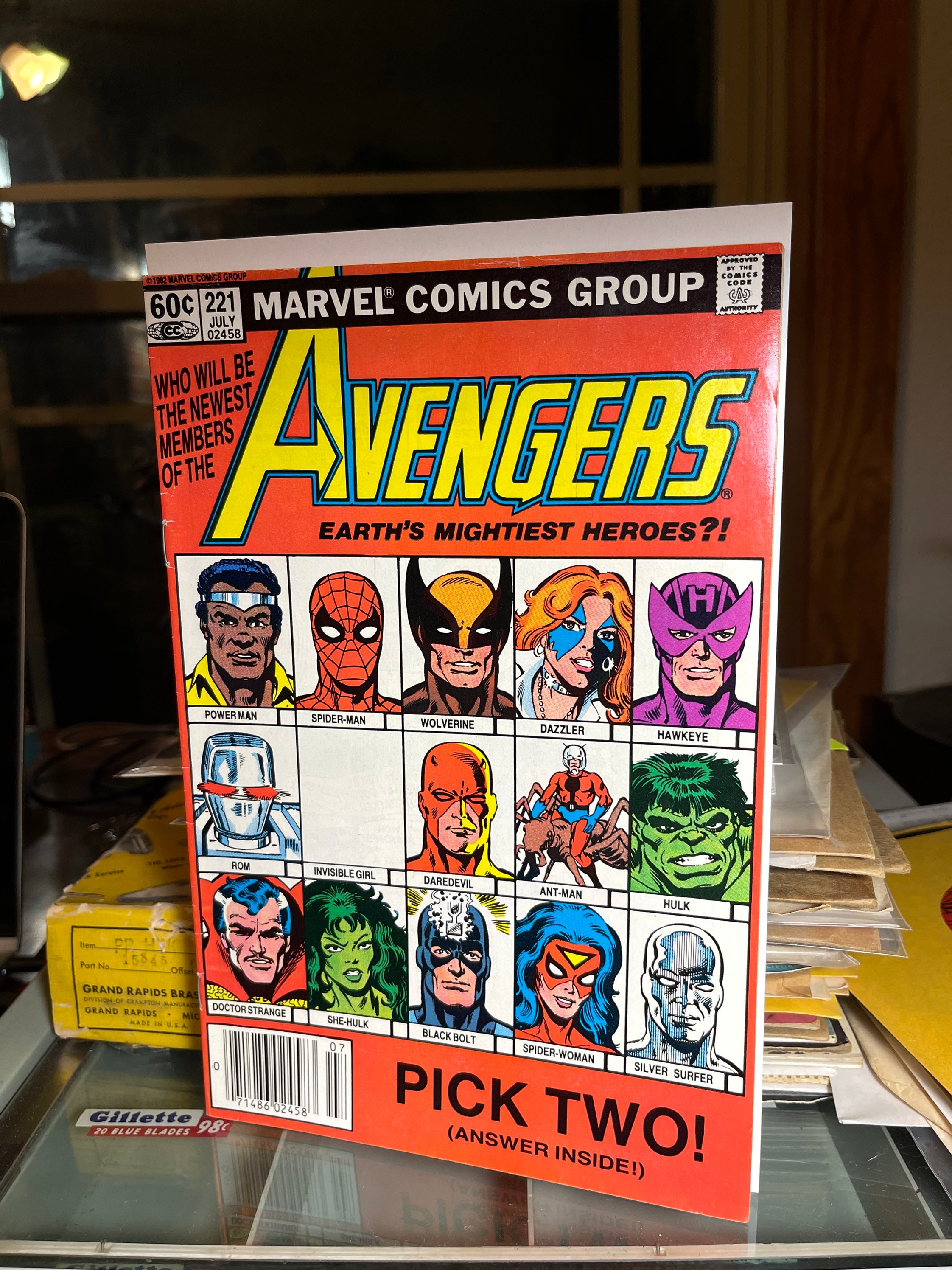 Avengers Comic Book 221 Key 1982 VF- - Etsy