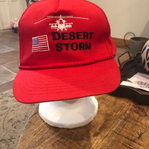 Desert Storm US military hat Iraq snapback