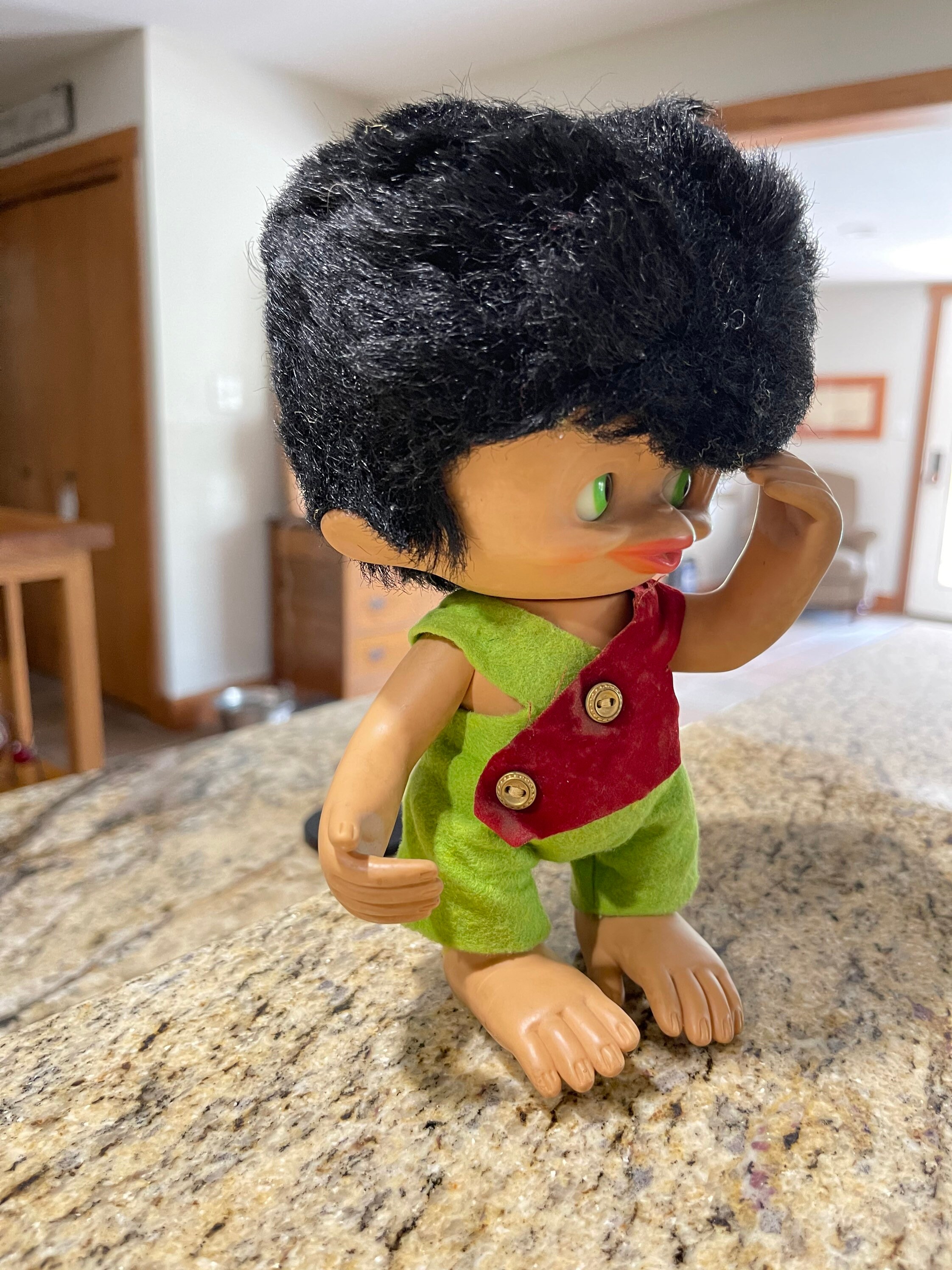 ✅　1965年　トロール人形　Unica Belgium TROII 1966 Unica Monkey Boy Troll Doll From Belgium Vintage - Etsy