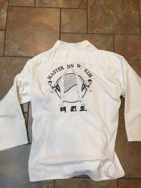 Martial Arts Jacket Gi Tae Kwon Do Master Jin W. K