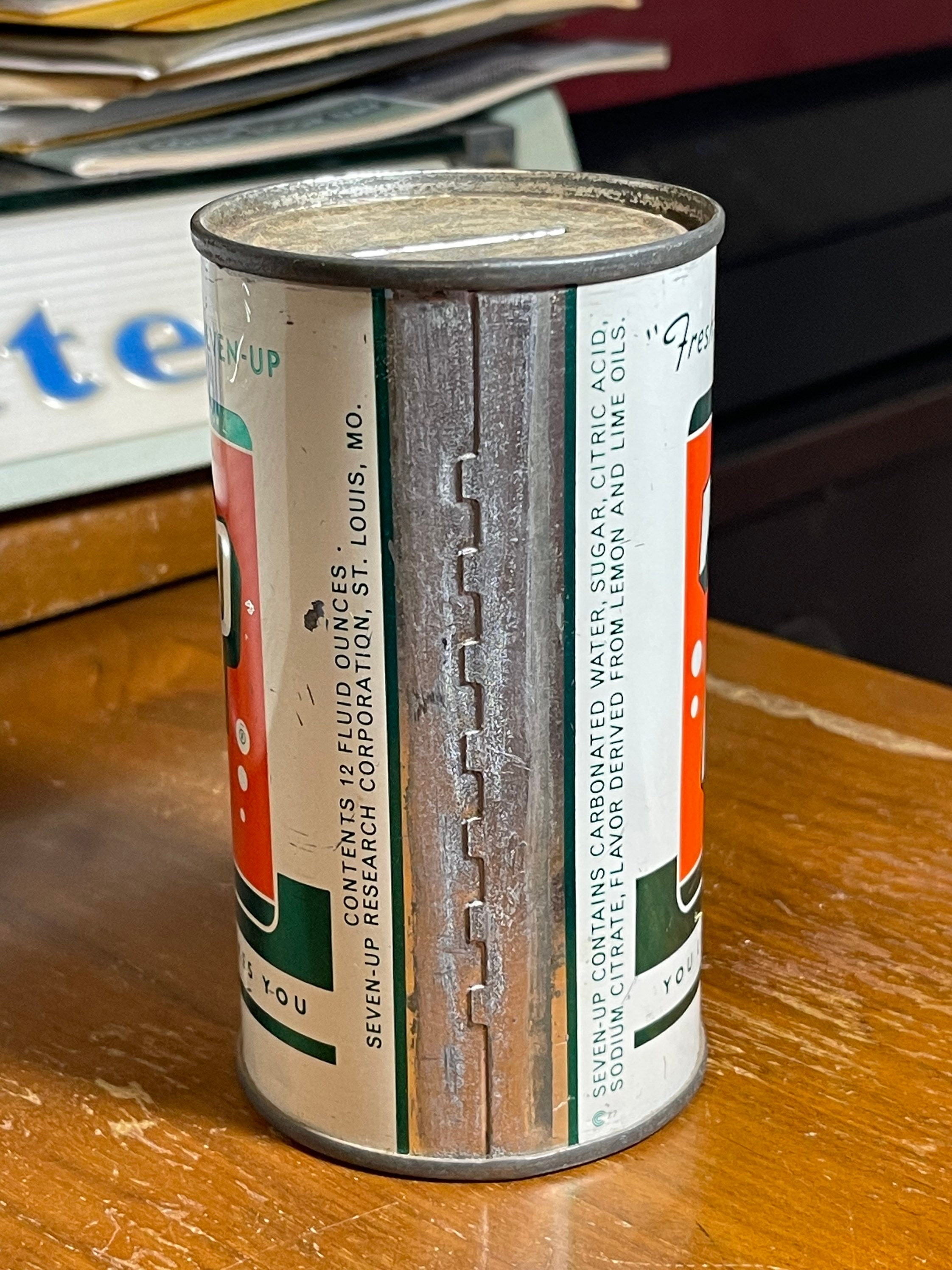 1960s 7up Soda Bank Can - Etsy