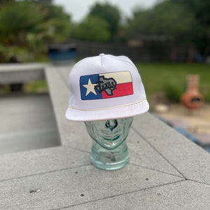 Texas Trucker hat cap vintage 1980s made in Taiwan ROC