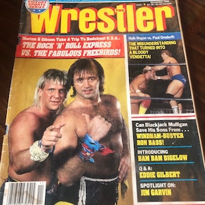 1984 The Wrestler  Magazine November