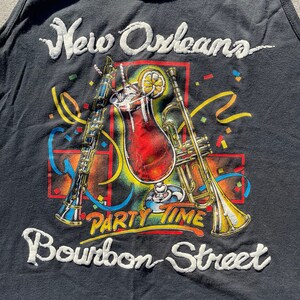 Vintage Bourbon Street New Orleans XL tank top made in USA