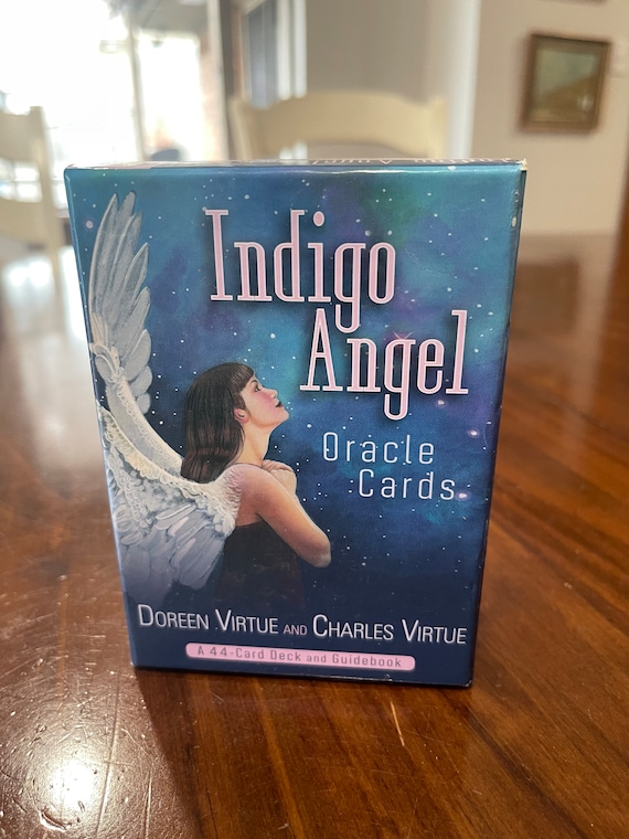 Indigo Angel Oracle complete Cards and guidebook Doreen Virtue set