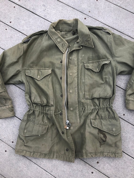 M 1951 field jacket military US medium vintage Kor
