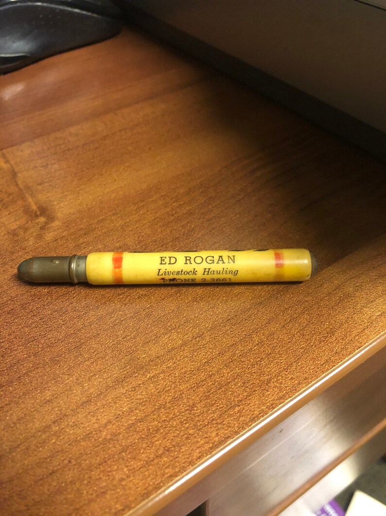 Bullet Pencil Austin Texas Ed Rohan Livestock Hauler