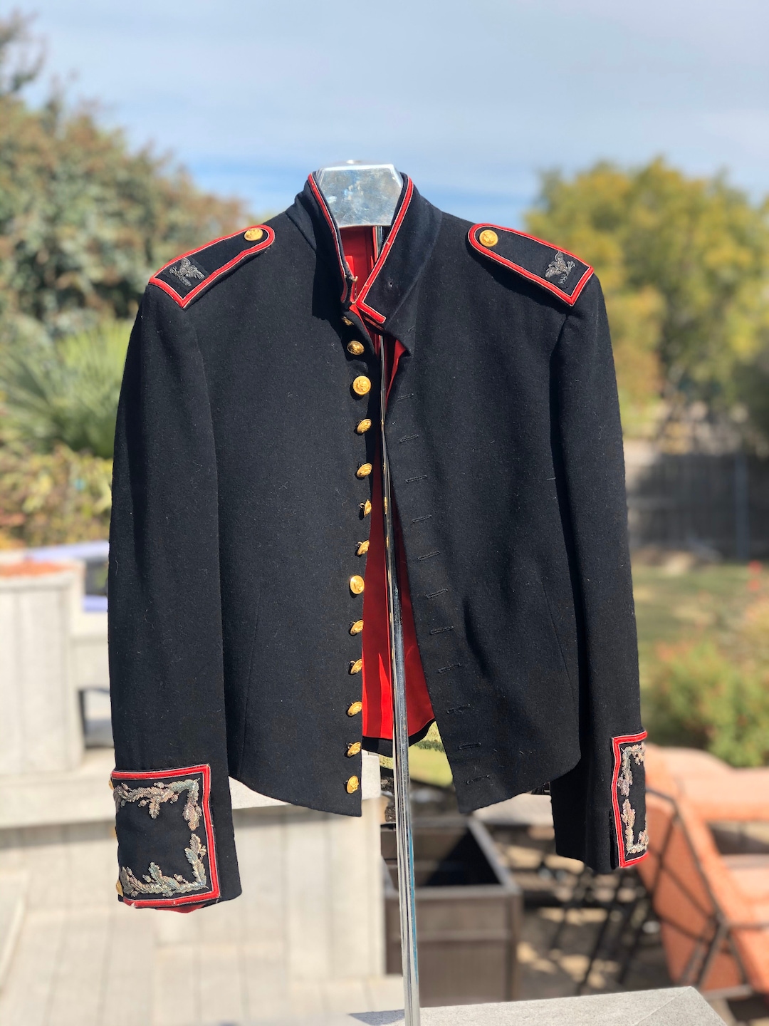 USMC Dinner Dress Jacket Size S/M Colonel Made in Phillipines Etsy