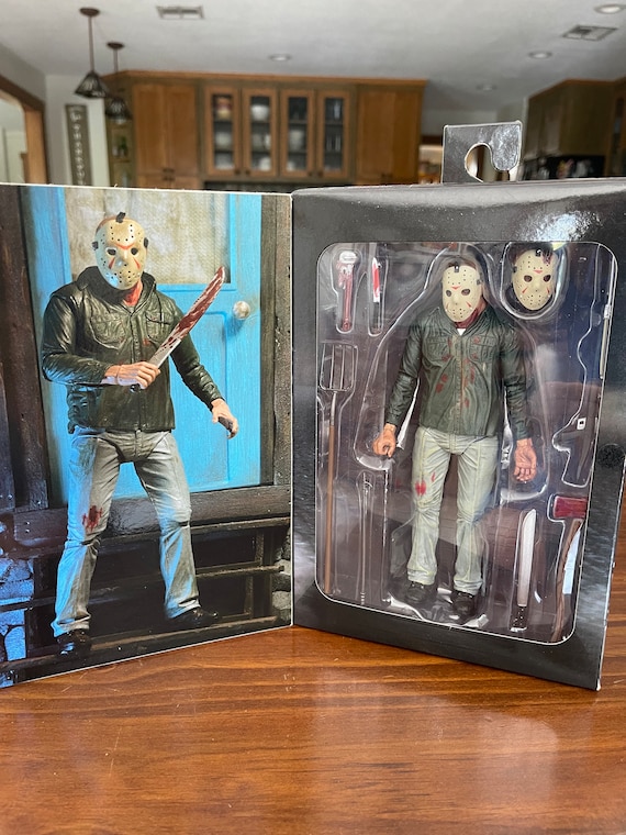 Friday the 13th Part 3 in 3D Jason Action Figure NECA Reel Toys
