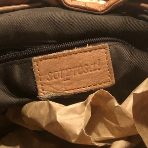 sorpresa leather backpack