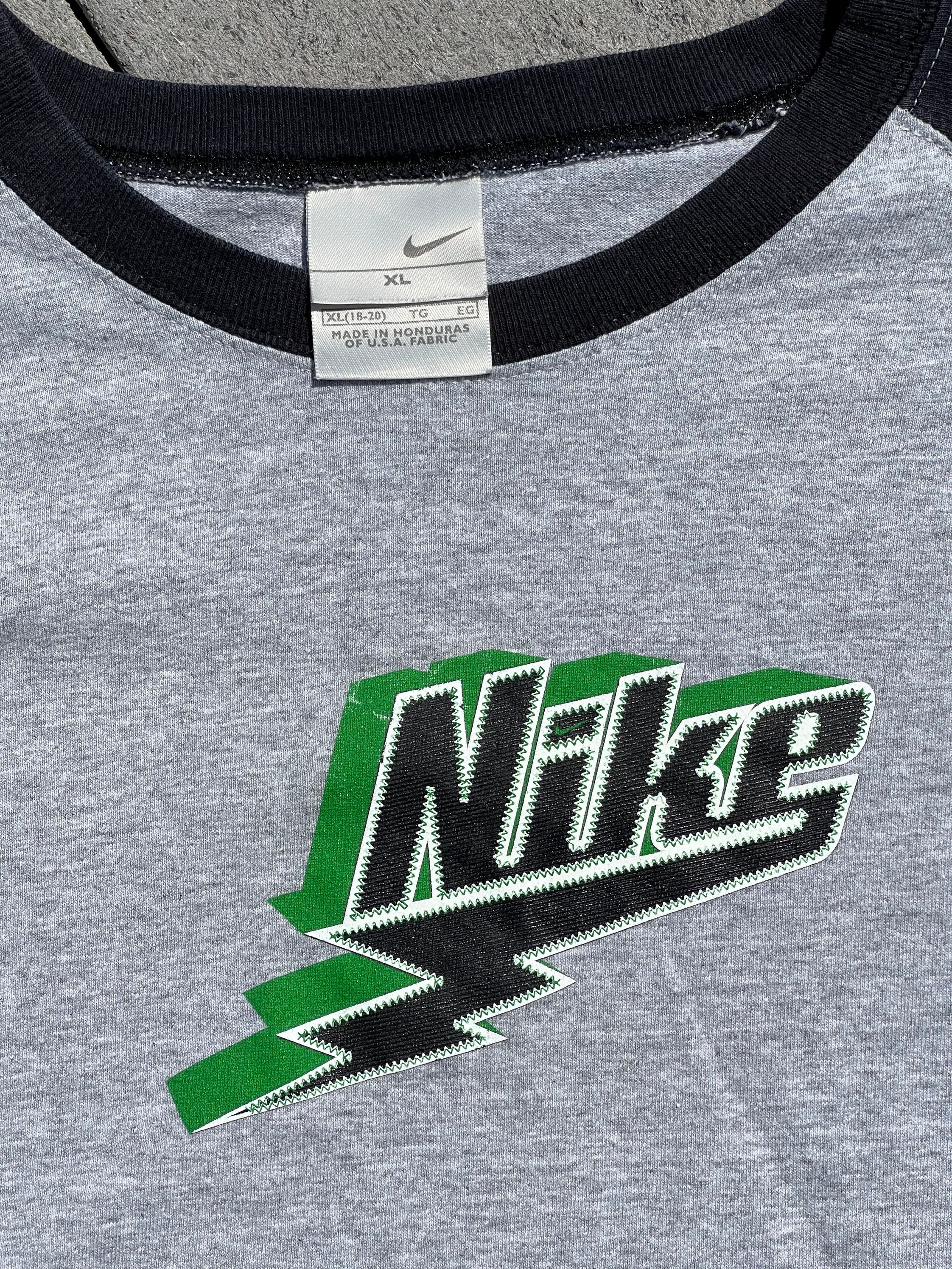 nivel Carteles Lío Camiseta vintage Nike etiqueta gris talla XL - Etsy España