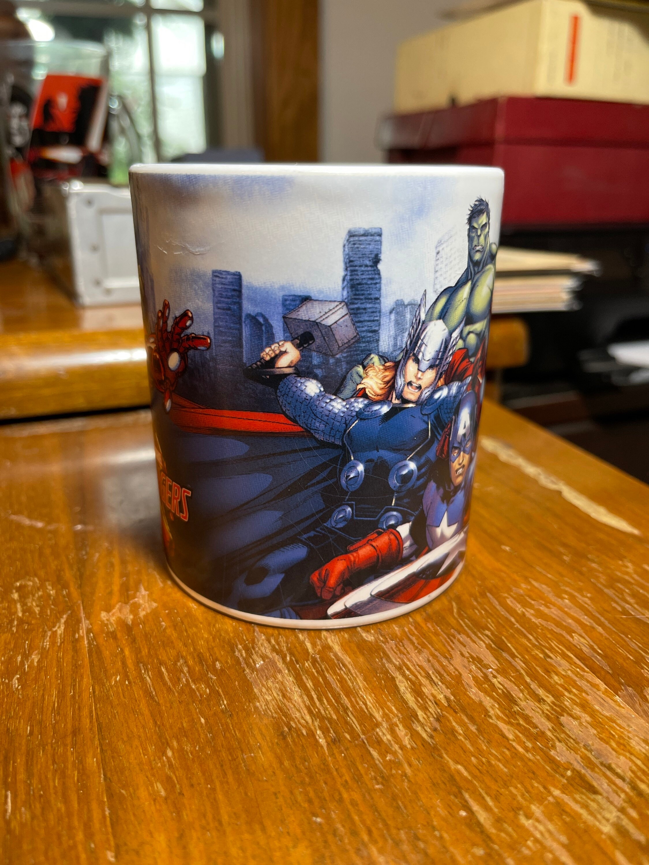Marvel The Avengers Retro Ceramic Mug 14oz – Collective Hobbees