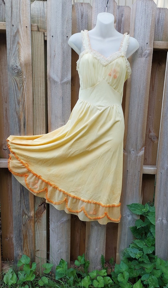 RARE Vintage 60's Shadowline Slip Dress from Cheap