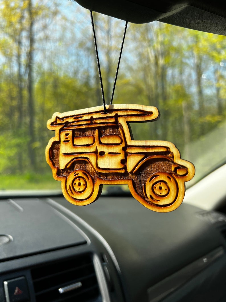 Surfer Jeep Car Air Freshener Longlasting Scent for Your Etsy