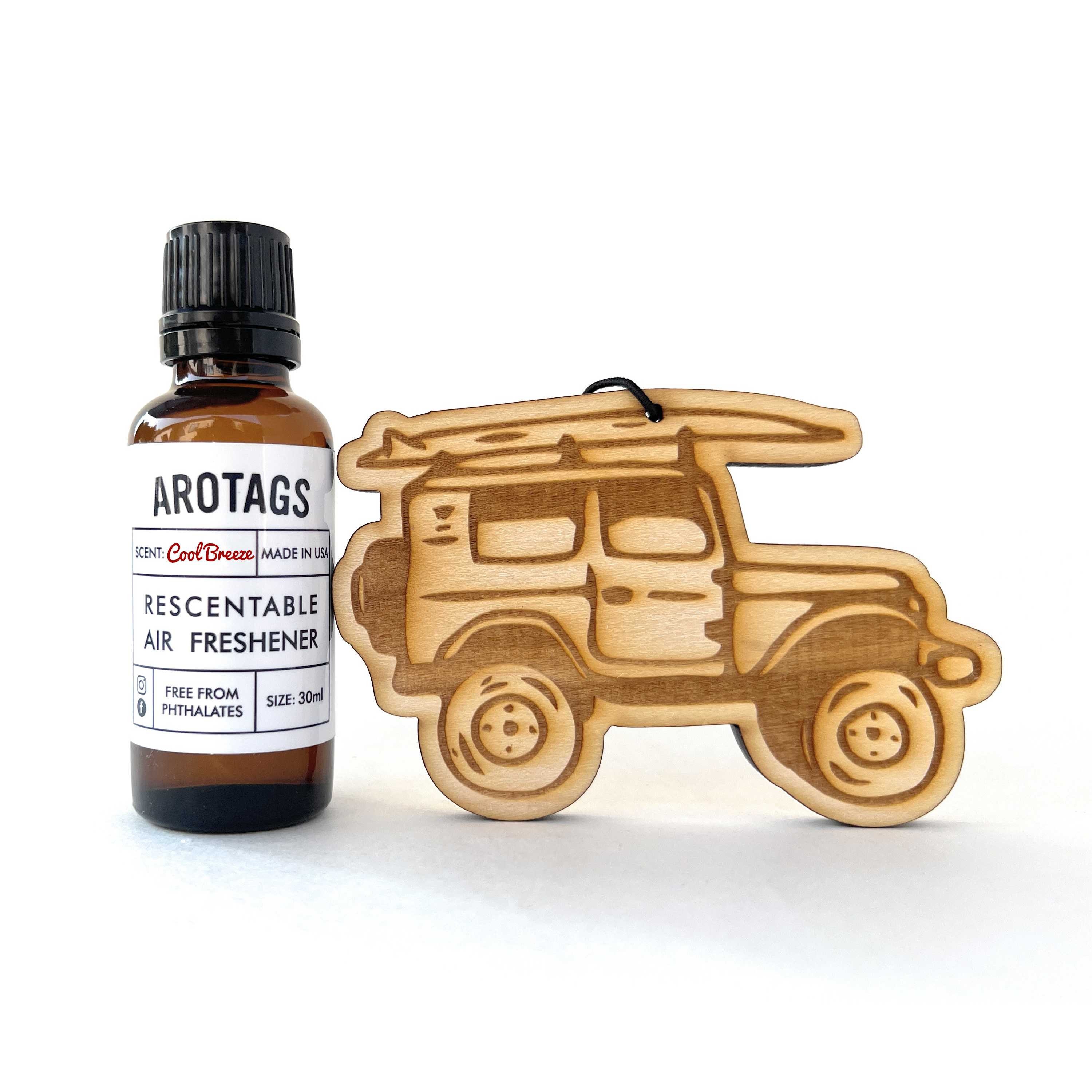 Surfer Jeep Car Air Freshener Longlasting Scent for Your Vehicle