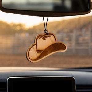 Cowboy Hat Hang & Hide Air Freshener